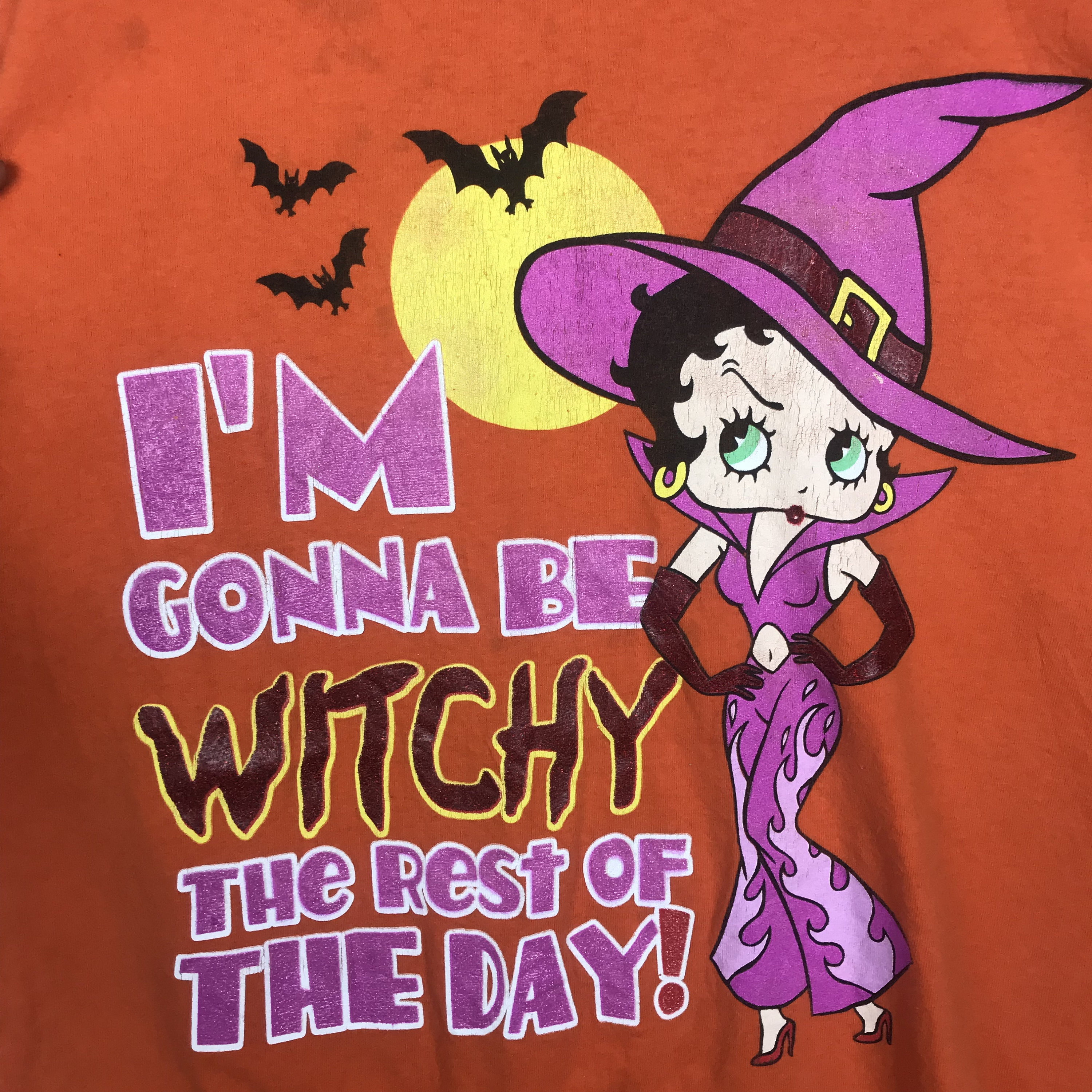 Witch Betty Boop Mega Yacht Shirt