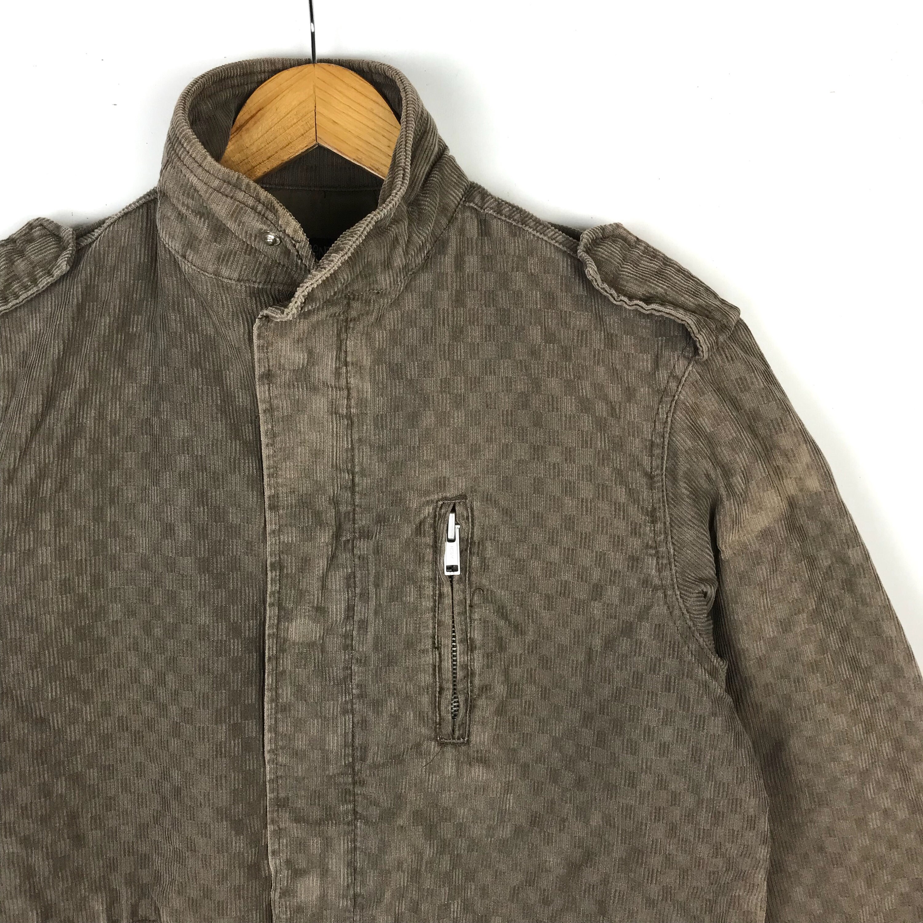 Vintage 90s STUSSY Outer Gear Corduroy Ideal Zipper Jacket/ S ...