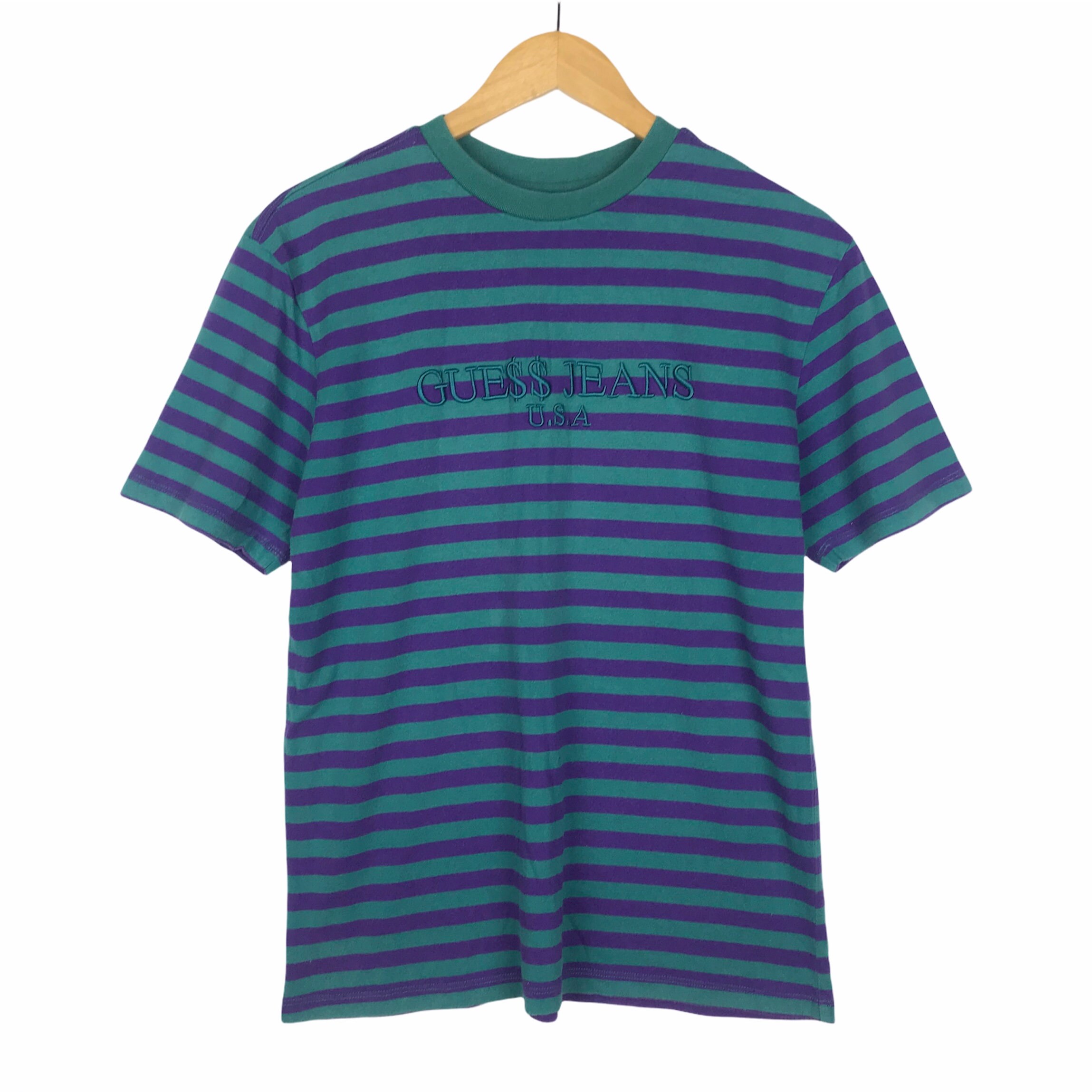 Rare Guess Jeans USA Asap Rocky Stripe T Shirt / Streetwear / - Etsy Israel