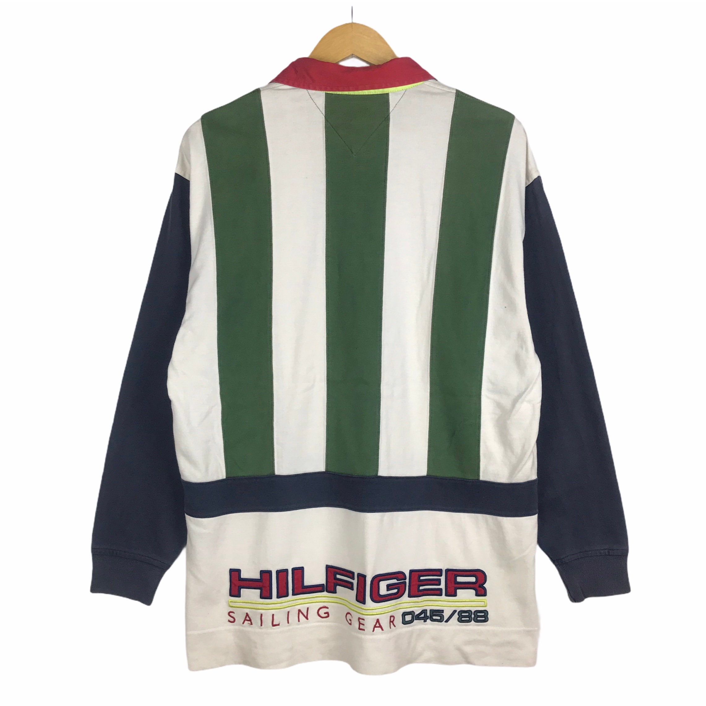 Vintage 90s Tommy Hilfiger Sailing Gear Rugby Polos -