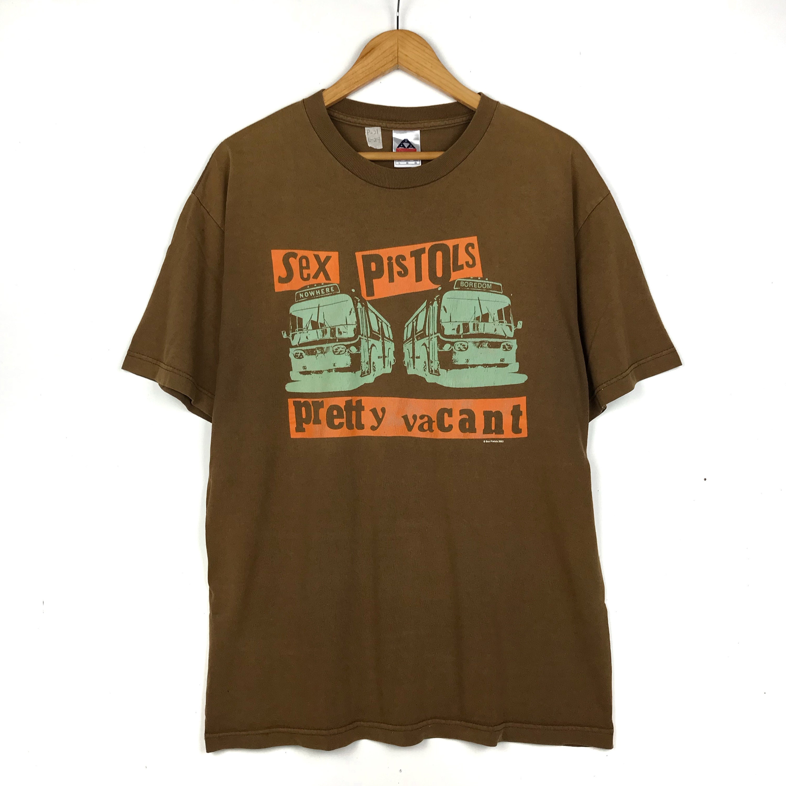 レア!! ヴィンテージ SEX PISTOLS “preety vacant” プロモ T シャツ 