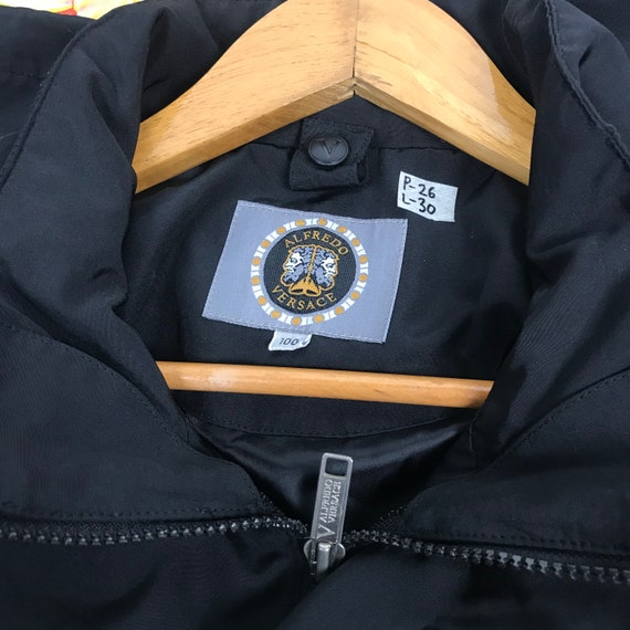 Rare ALFREDO VERSACE Hidden Hoodie Jacket / Medusa / Luxury 