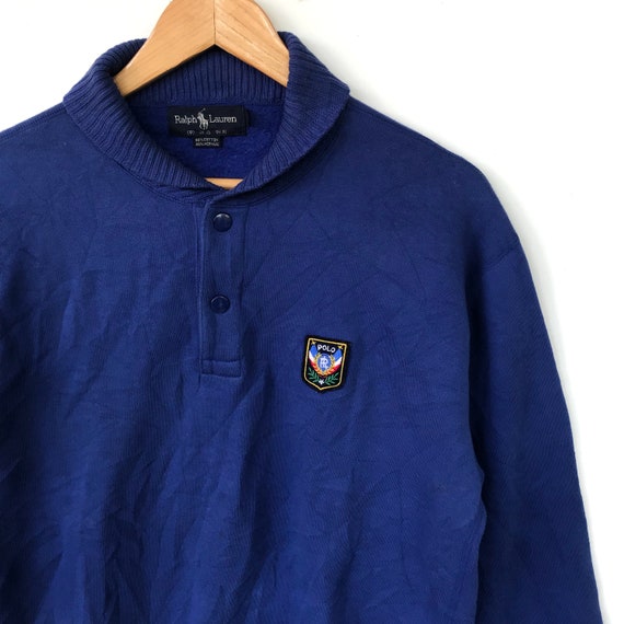Vintage 90s POLO Ralph Lauren Uni Crest Ralph Lauren … - Gem