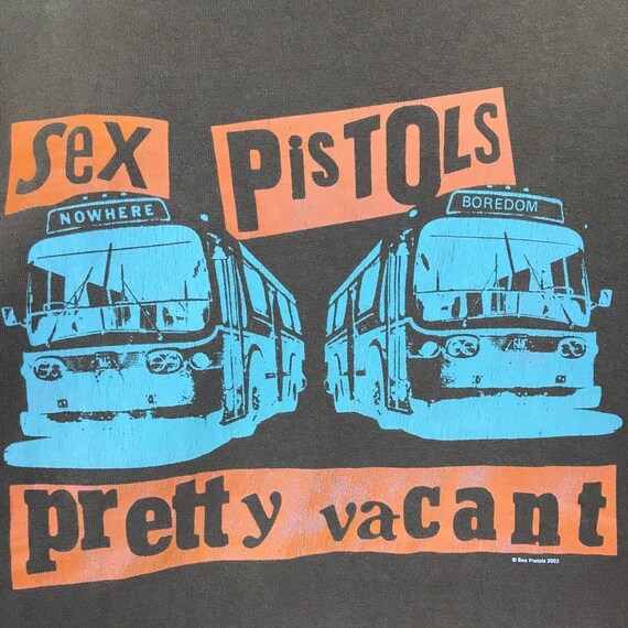 Rare!! Vintage SEX PISTOLS “preety vacant” promo … - image 4