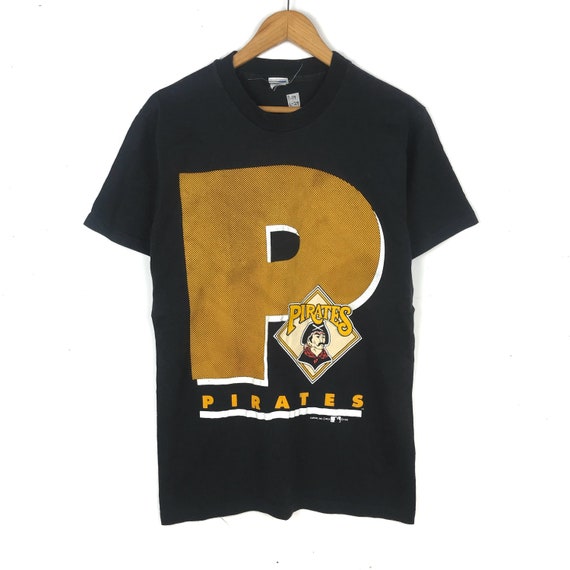 Vintage 90s PITTSBURGH PIRATES MLB Major League Baseball Big Logo 