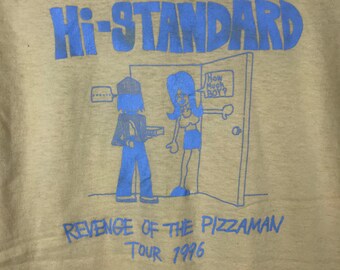 レア ヴィンテージ 90 年代 HI-STANDARD 「Revenge Of the Pizzaman 
