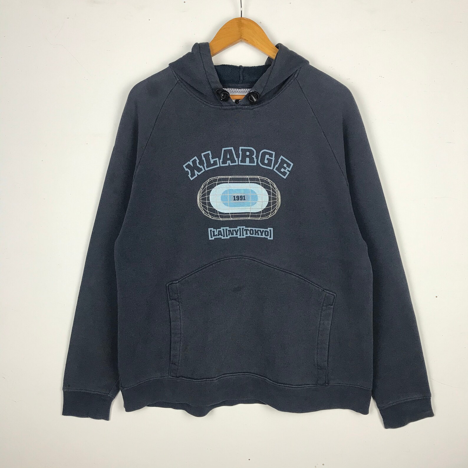 Selten XLARGE Los Angeles Brands Clothing Big Logo Hoodie / Etsy.de