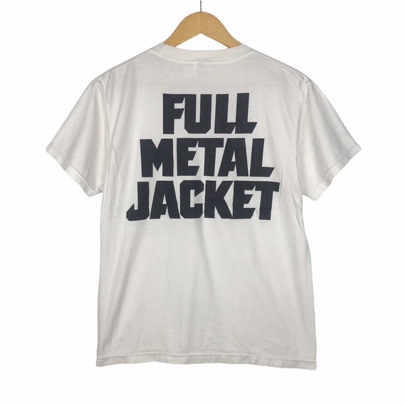 Rare! Vintage 90s Full Metal Jacket Movie by Stanley Kubrick T 