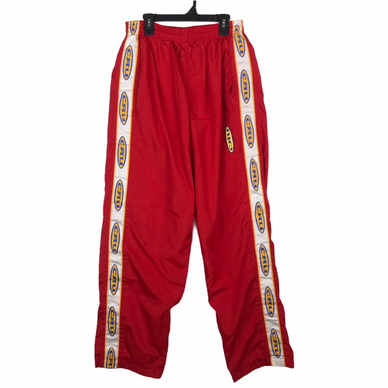 side tape track pants