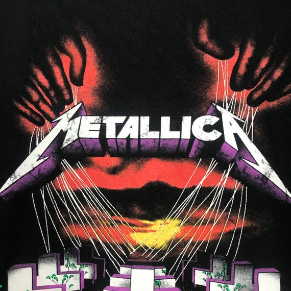 Rare!! Vintage Design Metallica “Master Of Puppet… - image 5