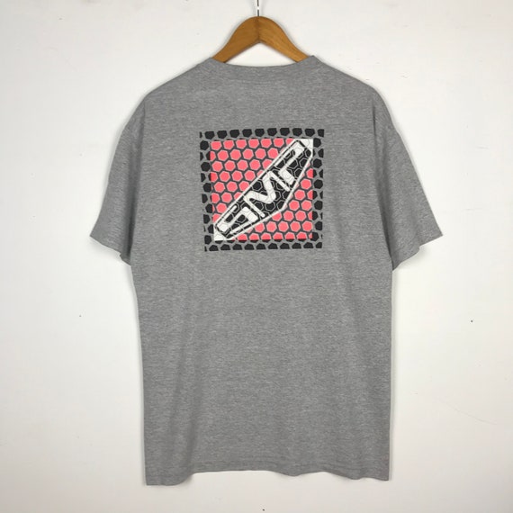 Vintage 90s SMP Clothing Skateboarding Surfboard Big Logo T Shirt 