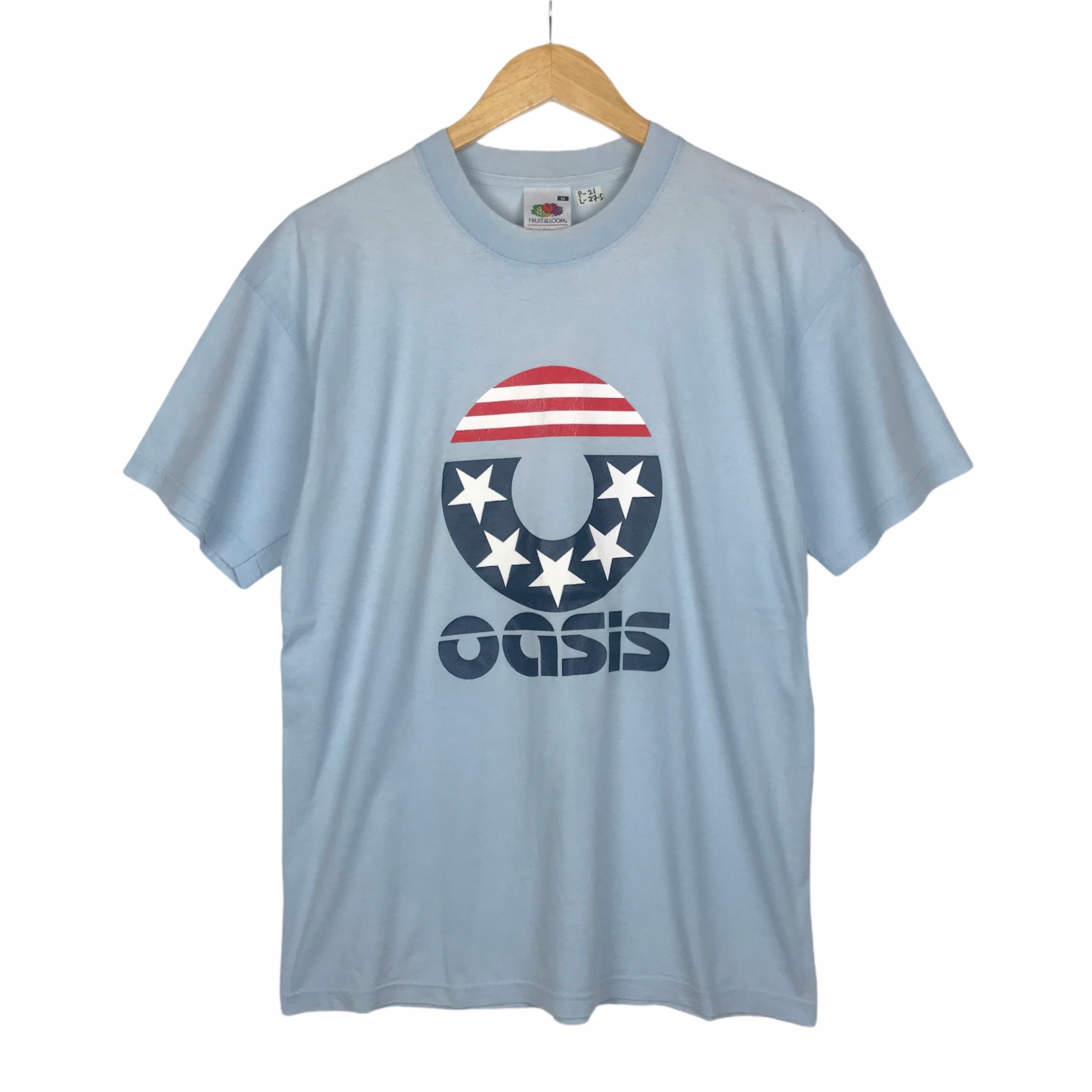 Rare Design Vintage 00s Oasis English Rock Band T Shirt / Blue - Etsy