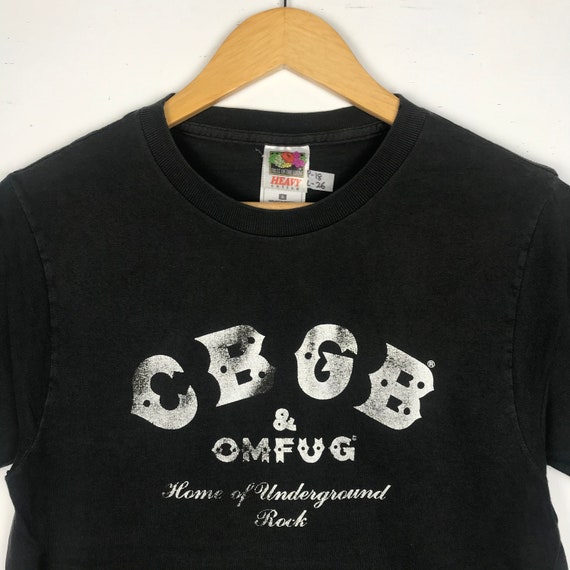 Vintage Distressed 90s CBGB Omfug Home Of Undergr… - image 4