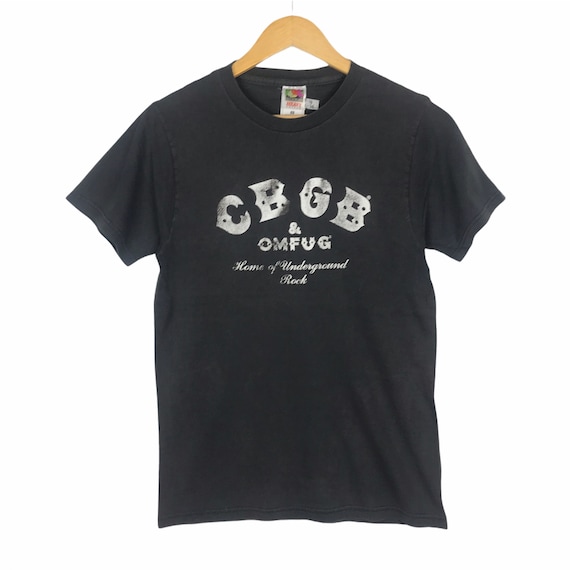 Vintage Distressed 90s CBGB Omfug Home Of Undergr… - image 1