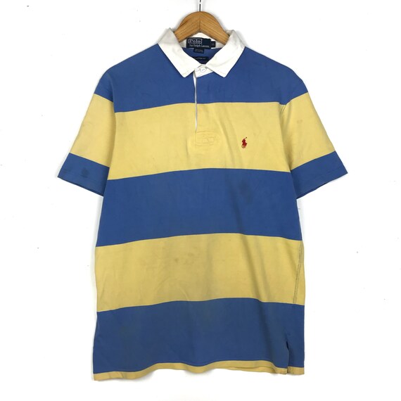 ralph lauren rugby shirt yellow
