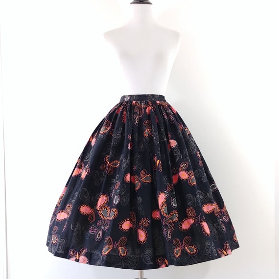 50s vintage Butterfly skirt