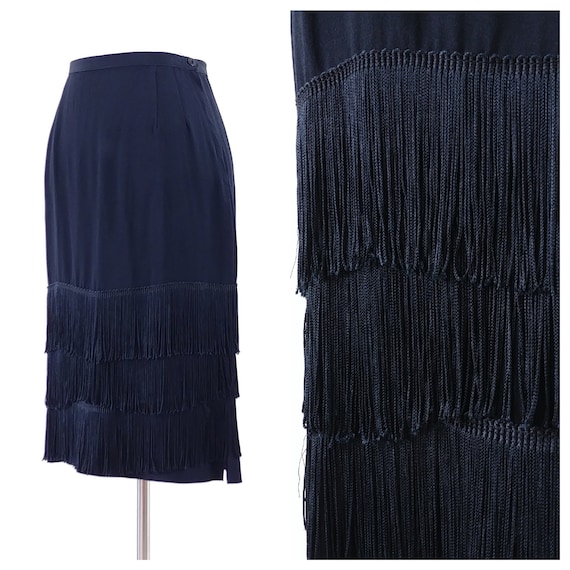 Vintage 1940's Fringe Skirt | 1940's Fringe Skirt