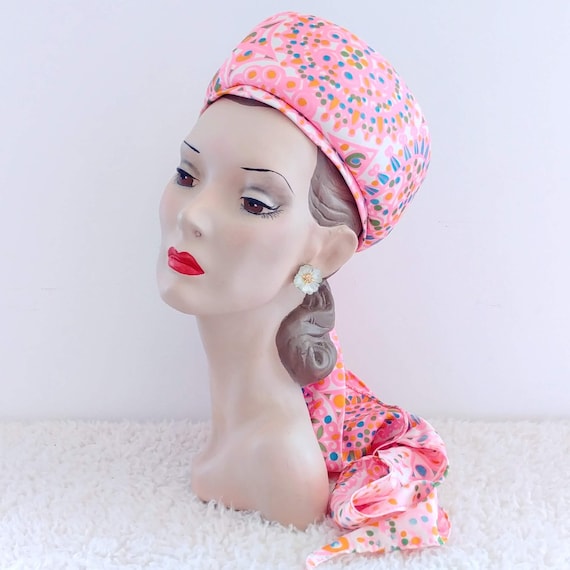 Vintage 1960's Sally Victor Hat | 60's Wimple Hat… - image 4