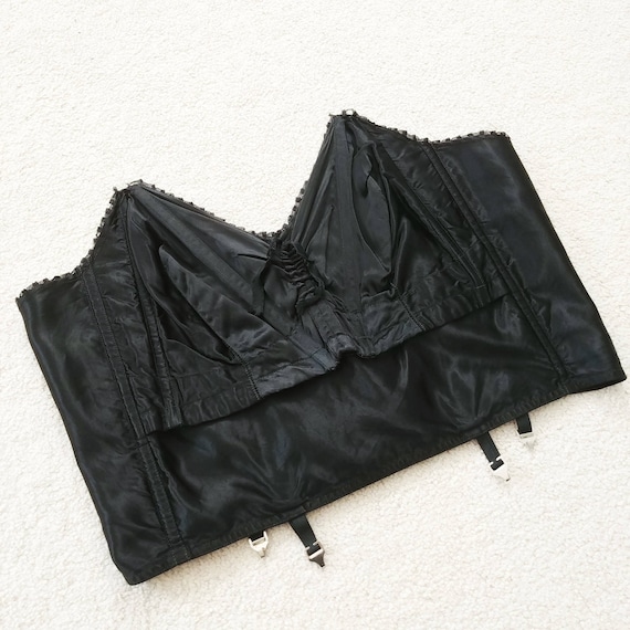 Vintage Size 40 1950s Strapless Bra | 50s Longline