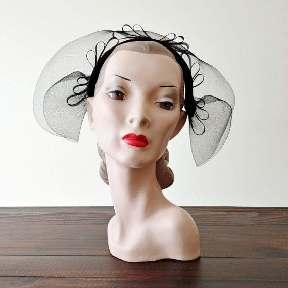 Vintage 1940s Hat | 40s Hat | 1940s Headband |