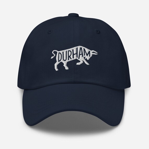 Gorra de beisbol de los Durham Bulls Gorra de papa Gorra con diseno de Durham Bull Gorra Bull City Etsy Mexico