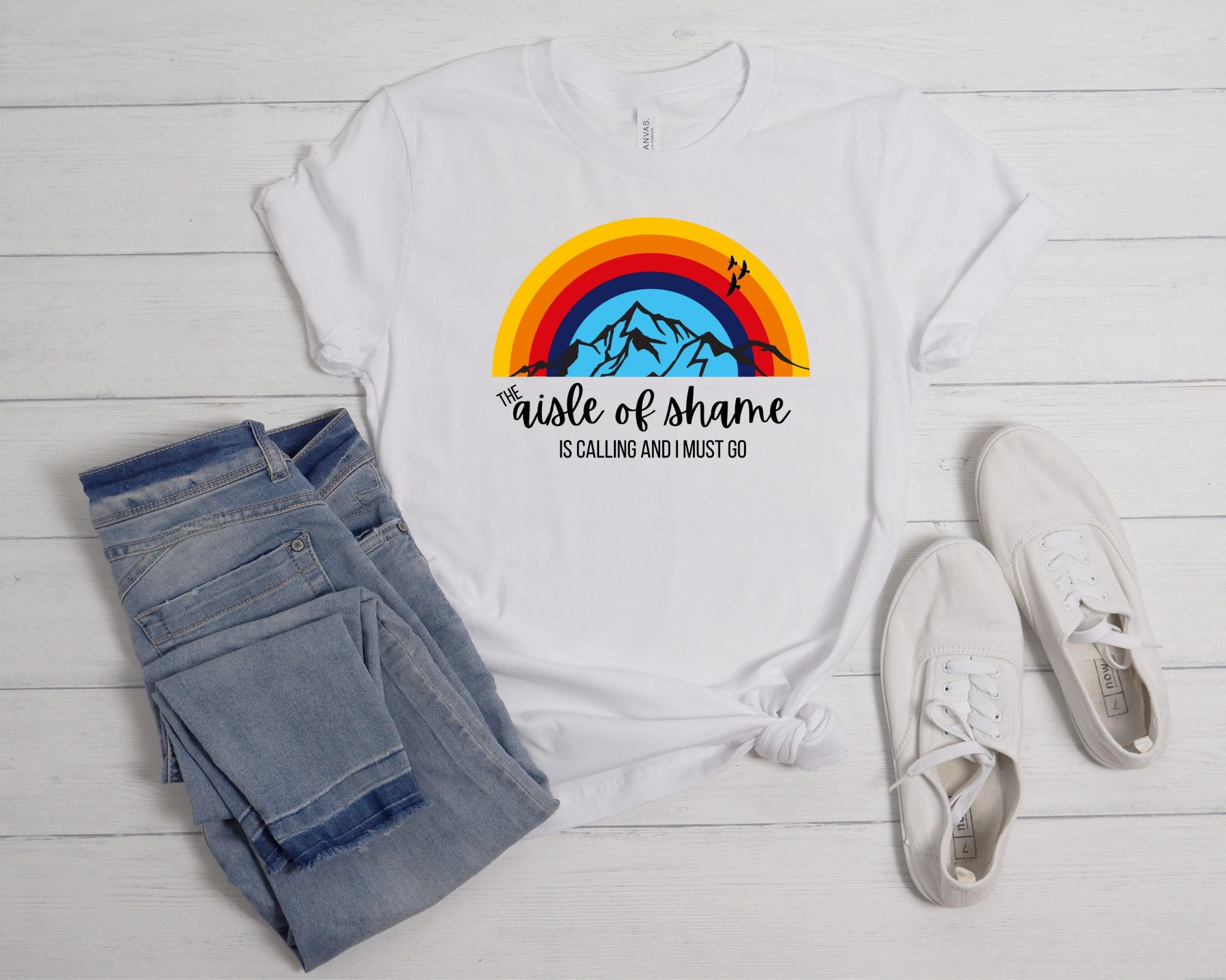 The Aisle of Shame is Calling and I Must Go | Aldi Shirt | Caw Caw