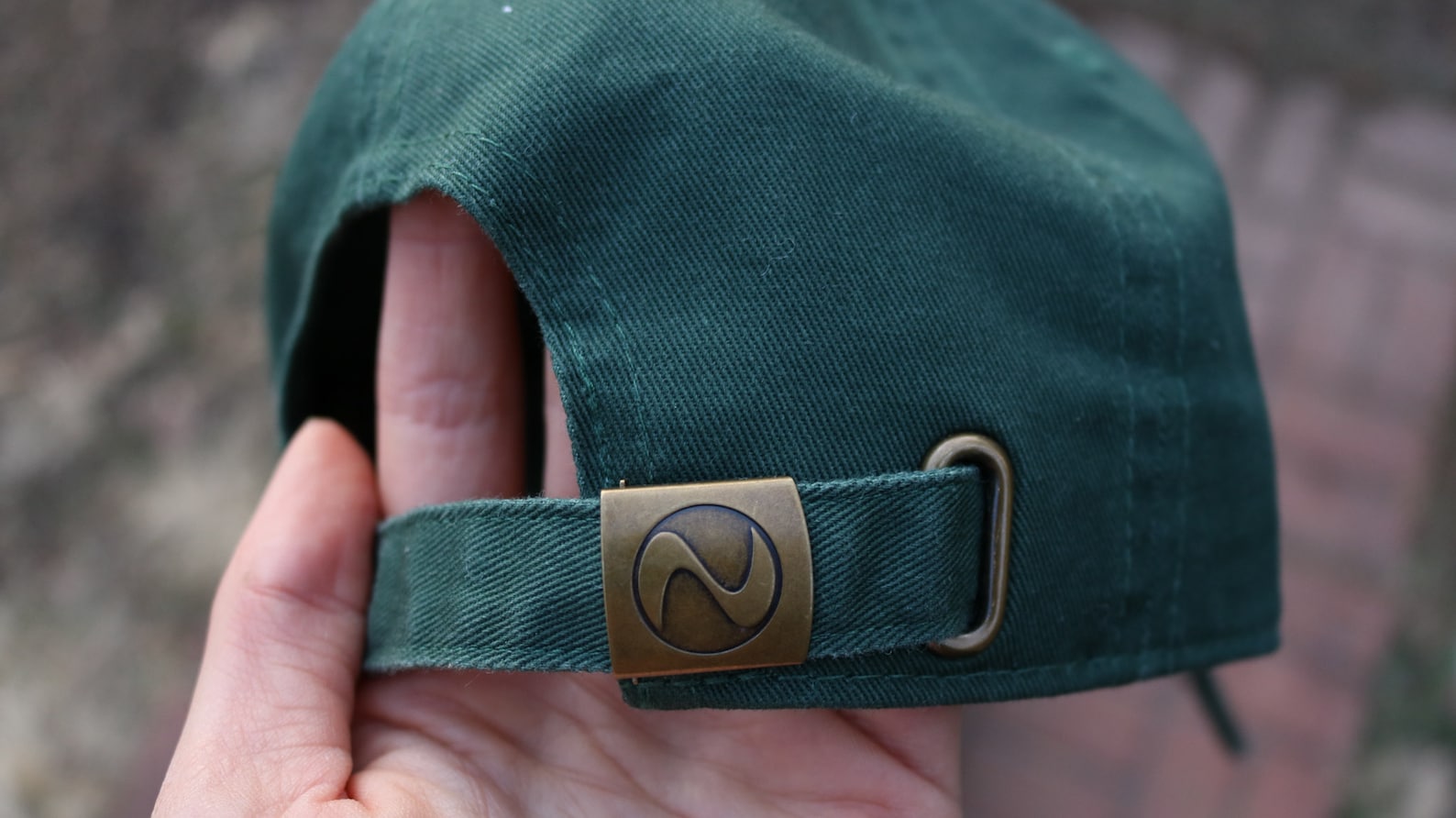 Tan Baseball Cap Adjustable Metal Clasp Mens/womens Plain Trucker Hat