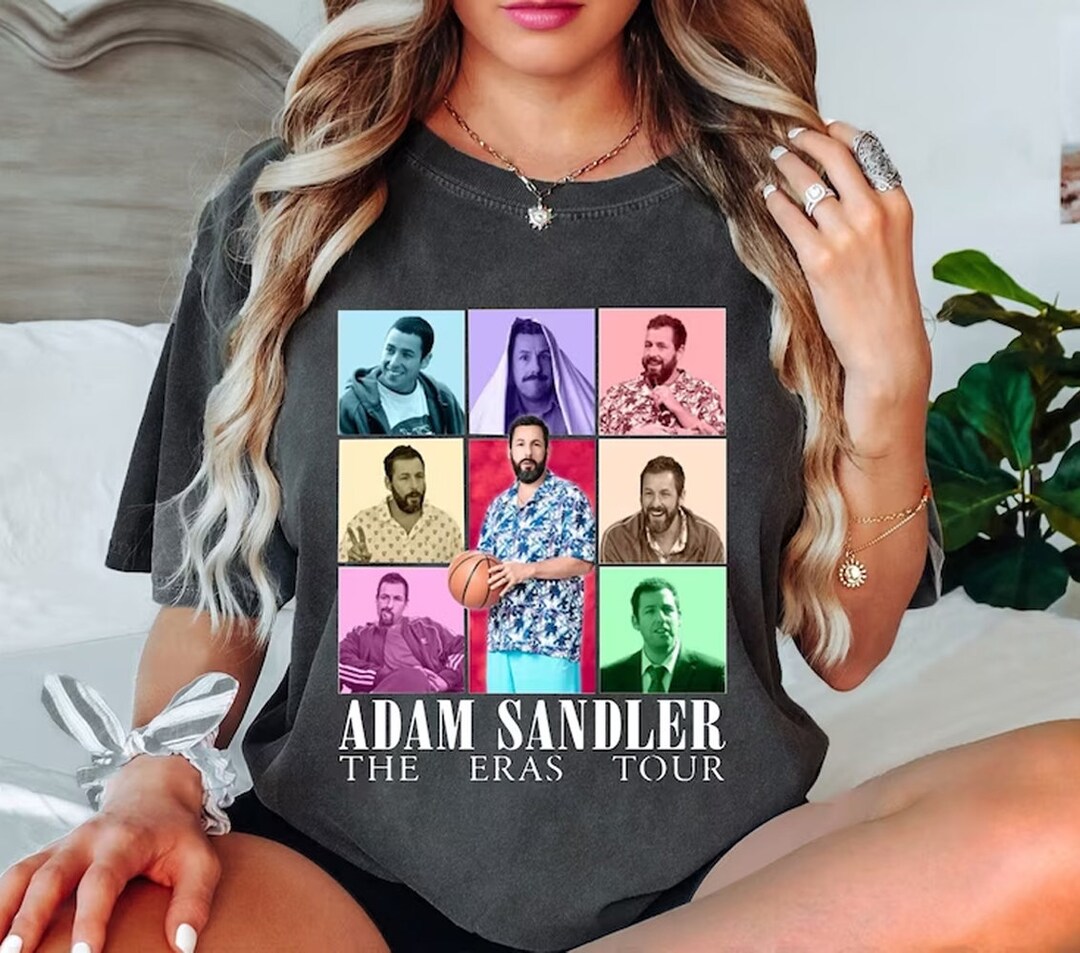 Limited Adam Sandler the Eras Tour Shirt Adam Sandler Etsy