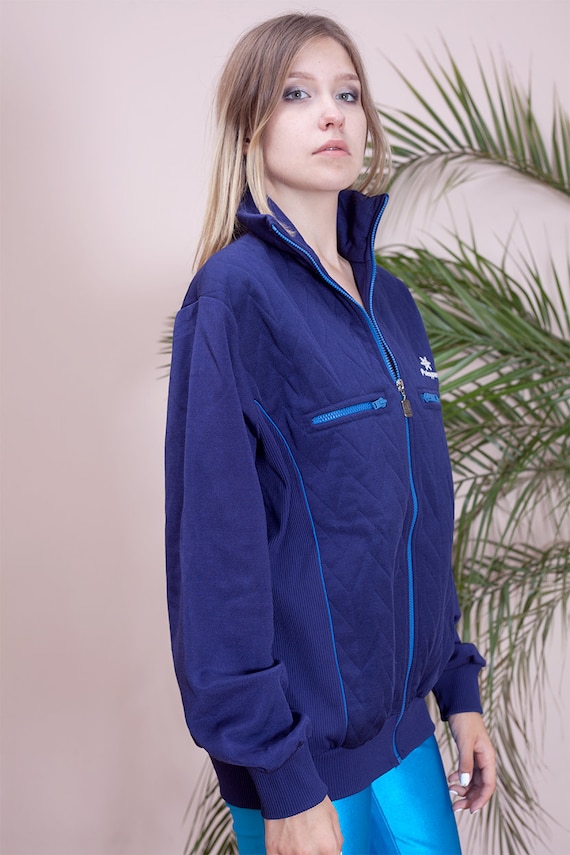 Turtleneck Tracksuit Jacketrare Vintage Jacketvintage