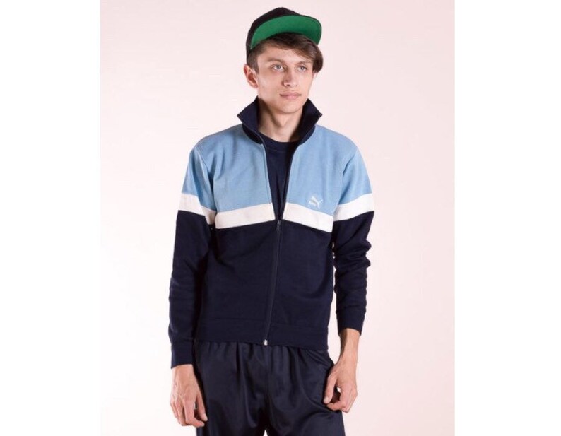 puma baseball collar tracksuit