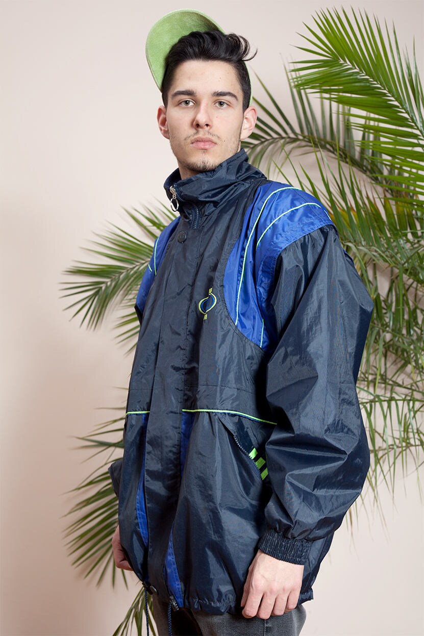 Old school Adidas jacket•Vintage Adidas windbreaker ...