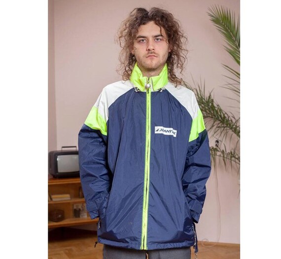 90s colorblock clearance windbreaker