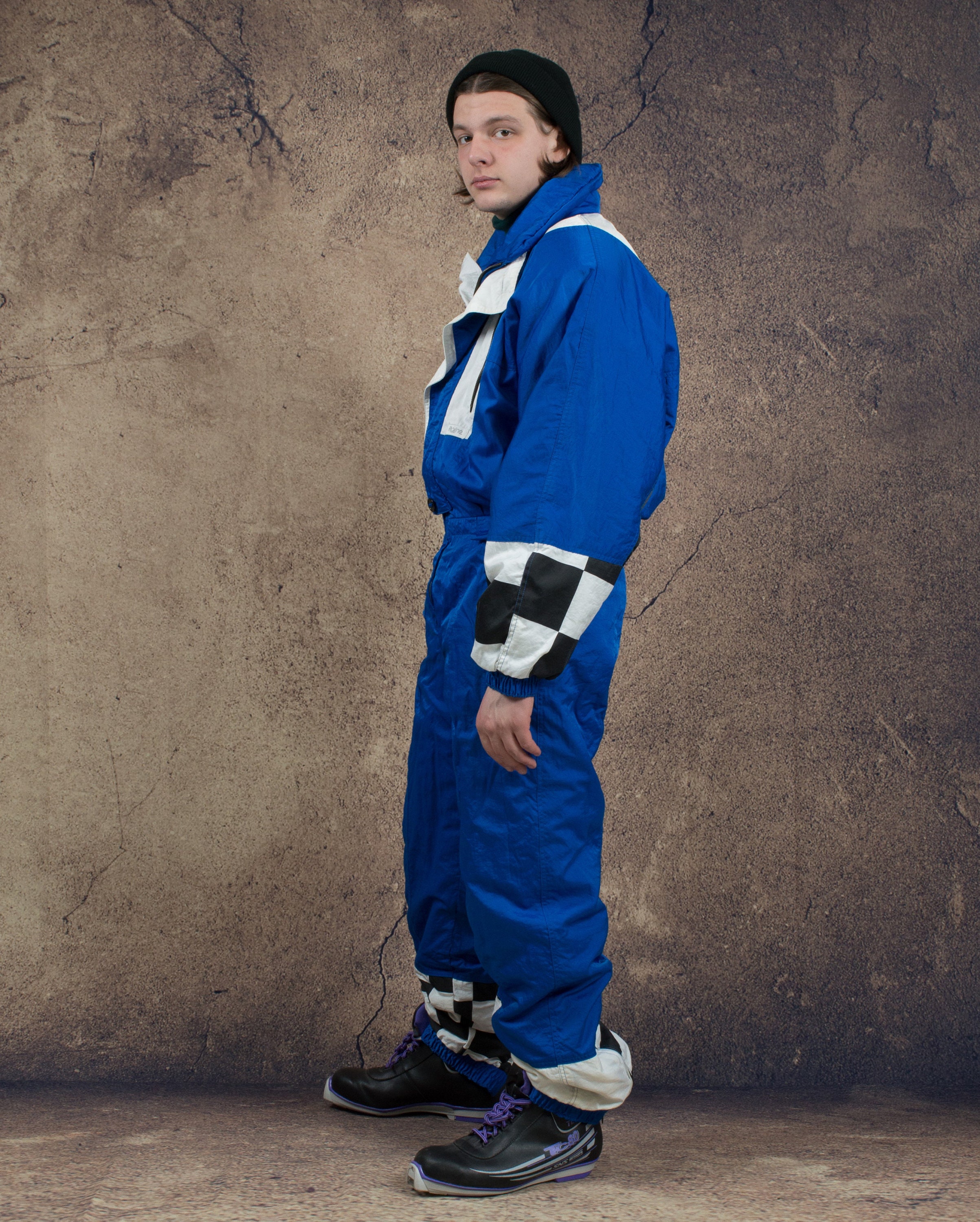 Vintage ladies one piece 90s Winter jumpsuit