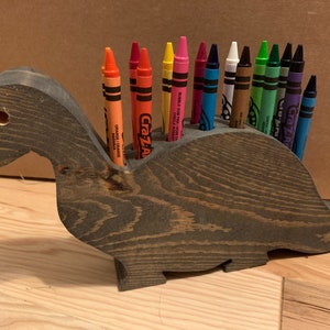 Wooden 64 Count Crayon Holder : Countryside Gifts, LLC