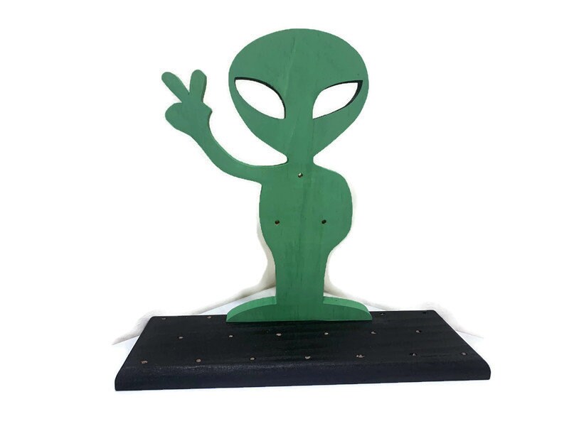 Alien Sucker Holder, Alien Themed Party Decoration, Alien Treat Holder ...
