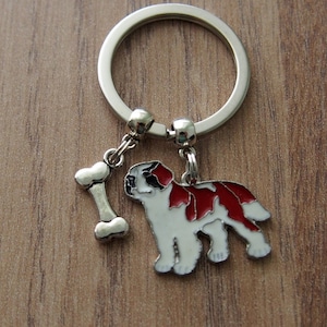 St bernard keychain hotsell