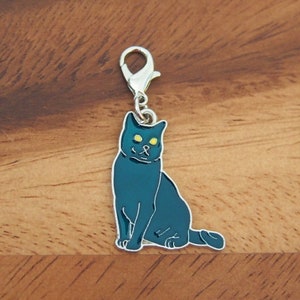 Kat tas charme, kat rits trekken, haak stift, kat cadeau, kat charme, kat minnaar cadeau, Verjaardagscadeau, Kerstcadeau idee, Moederdag cadeau idee