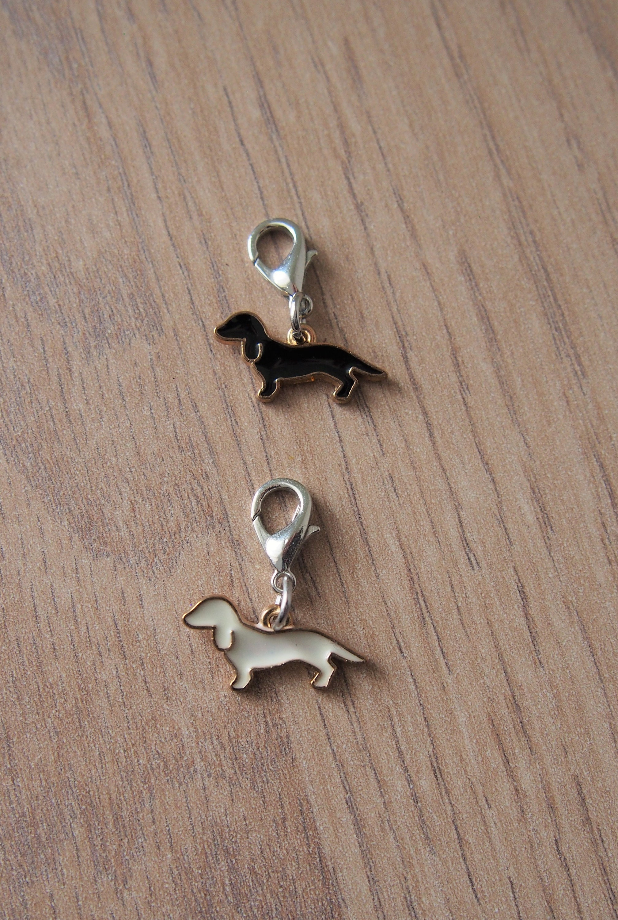 [MCM]★Dachshund Charm Dachshund Charm Pendant, Sausage Dog Crochet Marker, Dog