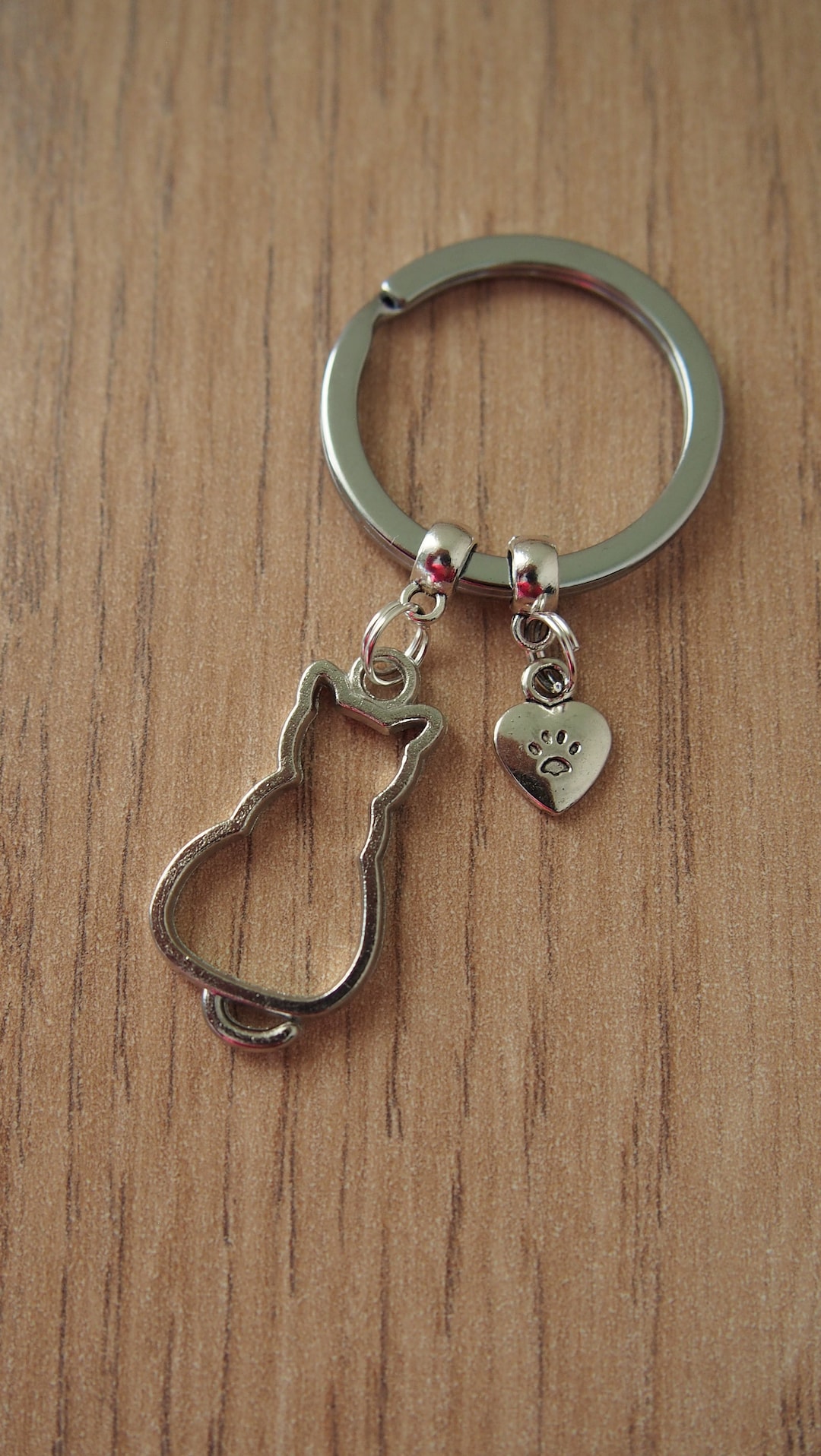 Cat Keyring, Cat Keychain, Cat Lover Gift, Cat Lover Keyring, Christmas ...