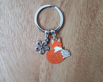 Portachiavi A Forma Di Volpe Carino In Pelle PU - Ciondolo Decorativo Per Borsa, Chiavi Auto, Zaino - Regalo Originale Per Donne