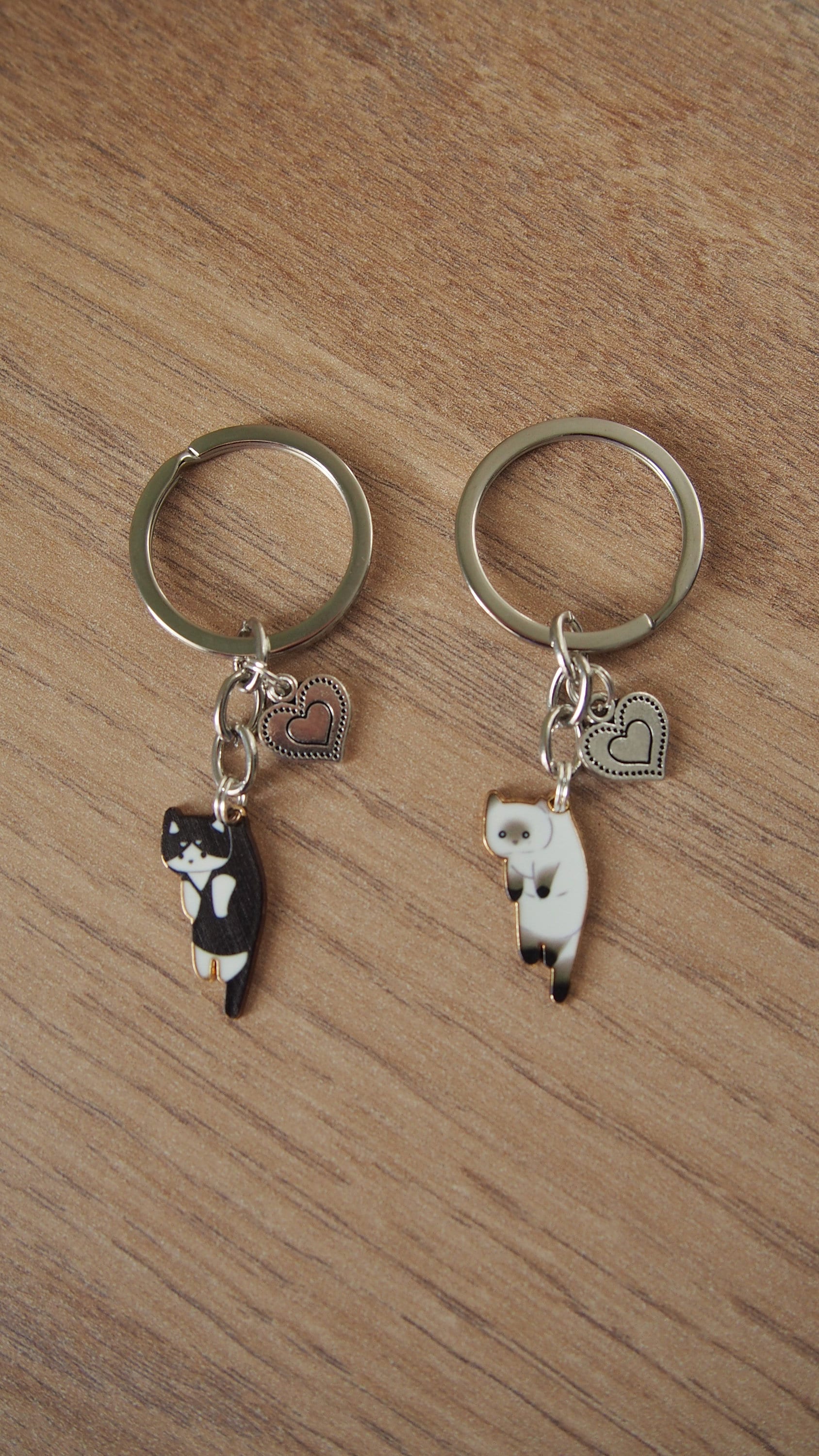 Portachiavi Per Amanti Dei Gatti Con Scritta 'Just A Girl Who Loves Cats' - Regalo Divertente In Acciaio Per Donna