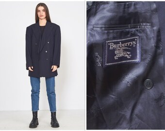 burberry navy blazer