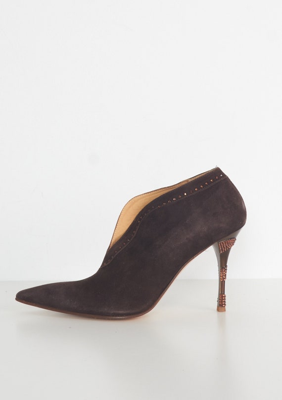 Bruine BOND Suède Hak Pumps Schoenen/ Made in Italy/ Maat 39 - Etsy  Nederland
