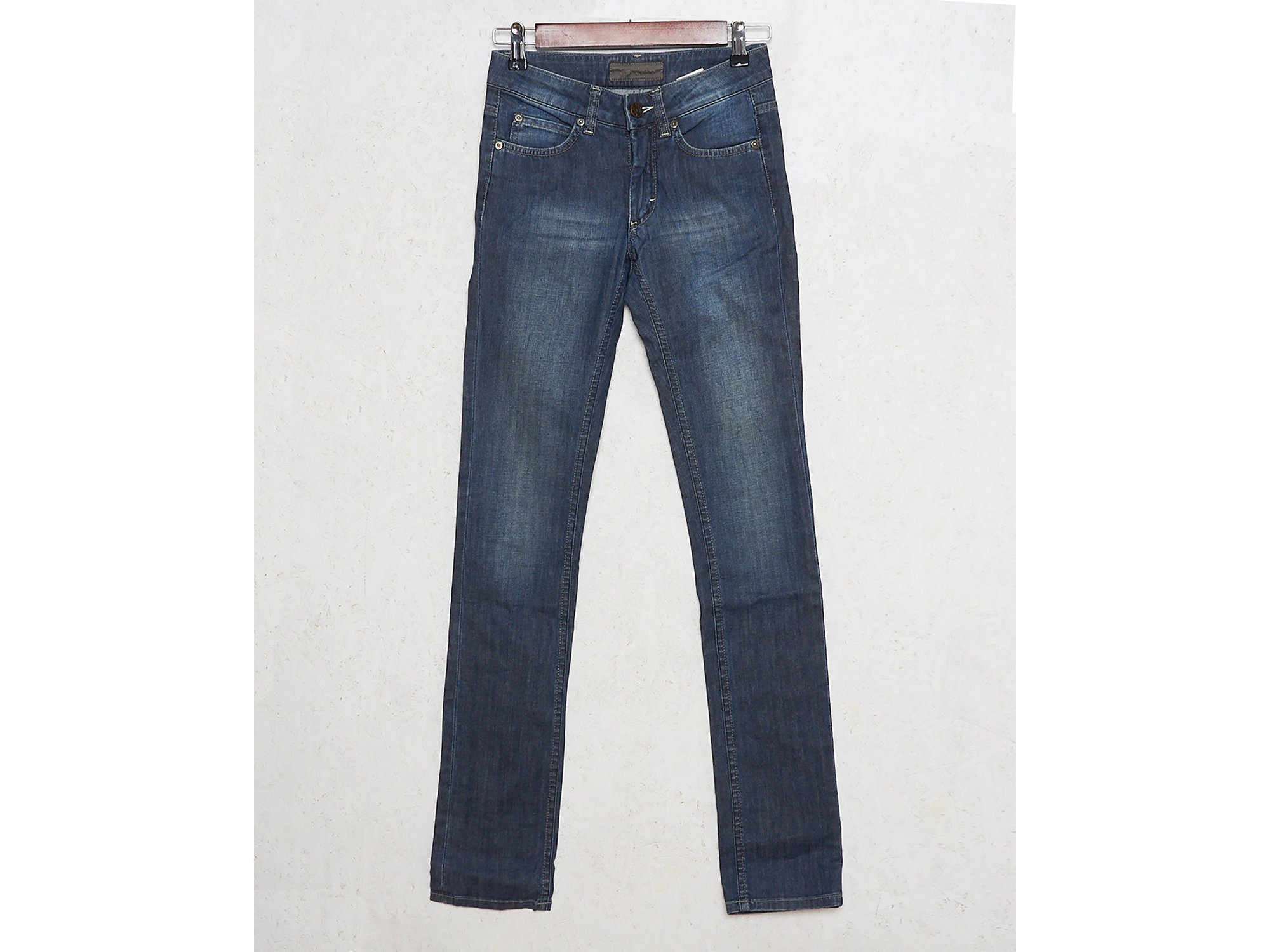 Vintage Blue ACNE Hex Silver Jeans 
