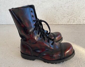 Vintage Burgundy UNDERGROUND Leather 