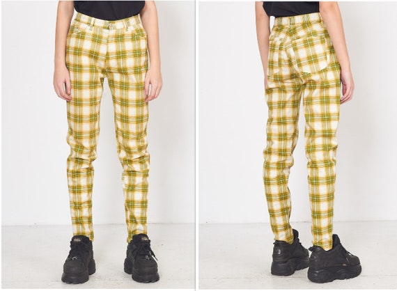 JANDCO Check Trousers Bottoms Pants 