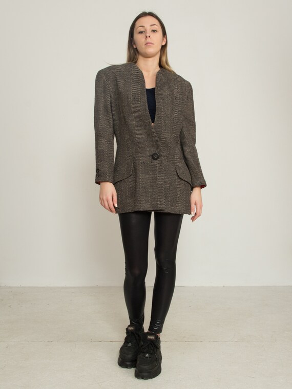 Vintage Grey KRIZIA Jacket Blazer/ Size IT 44