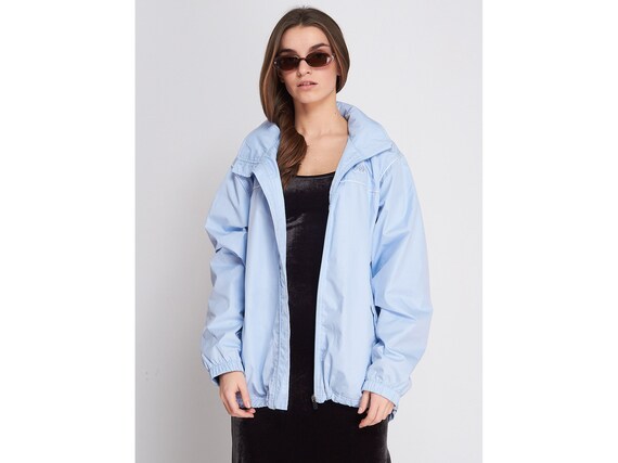 light blue kappa jacket