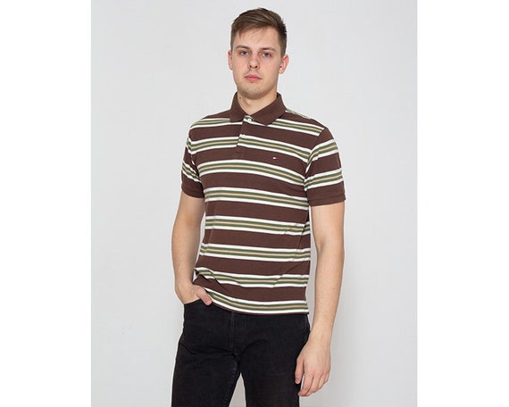 Tommy Hilfiger Boys Long Sleeve Douglas Striped Polo