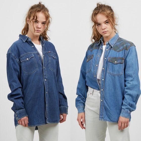 WHOLESALE Vintage Denim Shirts 80s 90s 